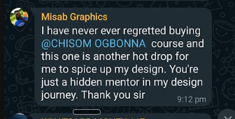 Student review from Ifeoma